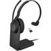 Jabra Evolve2 55 Link380a USB-A Mono Wireless Headset with Stand (North America) 25599-889-989-01