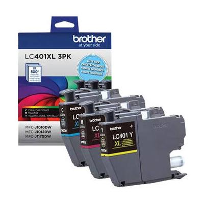 Brother Genuine LC401 High Yield Color Ink Cartrid...
