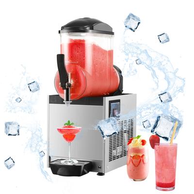 Commercial Slushy Machine 12L/3.2 Gallons Stainless Steel Margarita Smoothie Frozen Drink Maker - Slushy Machine 12L