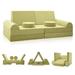 DoCred Kids Play Couch Sofa Set, Modular Toddler Sofa