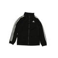 Adidas Track Jacket: Black Jackets & Outerwear - Kids Boy's Size Large