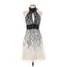 Bebe Cocktail Dress - Party: Ivory Dresses - Women's Size X-Small