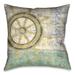 Laural Home Nautical Journey II Decorative 18-inch Pillow