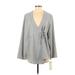 Jones New York Blazer Jacket: Gray Jackets & Outerwear - Women's Size Small