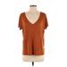 Project Social T loves Urban Outfitters Short Sleeve T-Shirt: Brown Tops - Women's Size Small