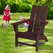 Highland Dunes Atchison Plastic Adirondack Chair | 29.92 W x 33.86 D in | Wayfair FD6632BE24F44B35B4B65497937E8E8E