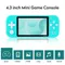 Built-in 6000+ games Game Player 4.3 Inch Handheld X20 mini Retro Video Game Console Portable