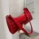 Retro crocodile pattern shoulder messenger bags for women Ladies Vintage Handbags Casual Solid