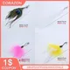 Cat Toy Feather Replacement Head Bells Feather Freely Change Combinations Multi-type For Cat Stick