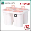 1~10PCS Ice Cream Mold 4 Ice Popsicle Mold Set Popsicle Ice Cream Mold Ice Tray Ice Cream Reusable