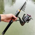 SPINNING REEL ROD SET 5.2:1 Gear Ratio Sea Fishing Rod Max Drag for Saltwater Sea Boat Fishing Pesca