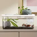 Fish Tank Aquarium Fish Tank With Filter and LED Light Desktop Small Fish Tank for Betta Fish