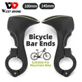WEST BIKING Bicycle Bar Ends MTB Handlebar Ends Auxiliary Handlebar Bar Ends Bicycle Handlebar End