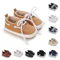 New Spring And Autumn Baby Non-slip Casual Toddler Shoes Baby Comfortable Flat White Edge Simple