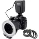 Meike MK-FC100 LED Macro Ring Flash Light Manual Universal Work For Canon Nikon Olympus