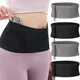 Seamless Invisible Running Waist Belt Bag Unisex Sports Fanny Pack Mobile Phone Bag Gym Running