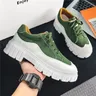 Casual Shoes Men Chunky Sneakers 2022 New Male Sneakers Black Autumn Shoes Platform Sneakers For Men