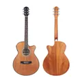 40 In Cutaway Acoustic Acustica Guitar Beginner Starter Bundle Acoustic Guitar Beginners Guitar