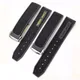 New-Rubber Silicone Watchband for Omega Speedmaster Watch Strap Steel Deployment Buckle 22mm Men's