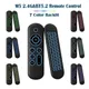New M5 2.4G&BT5.2 Remote Control 7 Color Backlit Wireless Air Mouse Keyboard Android TV Box for