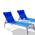 Latitude Run® Patio Chaise Lounge Set in Blue | Wayfair 41C25846AFFD4F5989AD36955489F507