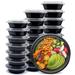 Prep & Savour 24 Oz Round Meal Prep Containers For Food Storage Disposable Plastic & Reusable | Wayfair 127EB2EA447840ACBD38E76D7A9ACEC2