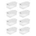 Sterilite Latching Stackable Storage Container w/Lid | 33.875 H x 18.75 W x 13 D in | Wayfair 8 x 14998004