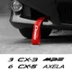 Accessoires de bande de ULde remorquage de remorque de voiture pour Mazda Demio CX-5 Axela 3 MPS