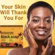100g afrikanische schwarze Seife natürliche Bad Körper behandlung Akne Hautpflege Magie Anti