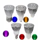 Ampoule LED E14 budgétaire rouge bleu vert jaune 3W 4W 5W 7W GU10 MR16 GU5.3 110V 220V