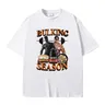 Bulking Season Funny Meme Graphic T-Shirt uomo donna Fitness Gym maglietta oversize Casual T-Shirt