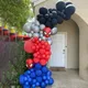 Ensemble de ballons 3D en aluminium en forme de grand spiderolk 1 lot décoration pour fête