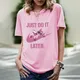 Kawaii Stich Engel T-Shirt für Frauen Sommer rosa T-Shirts Cartoon gedruckt weibliche Kurzarm