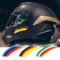 1 pz/2 pz vari stili casco moto adesivi bandiera Racing Motocross serbatoio carburante carrozzeria