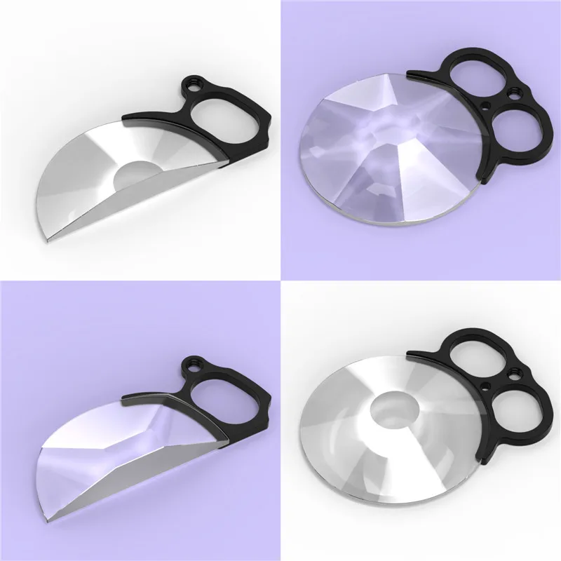 KnightX 75 mm dunstiges Prisma, Spezialeffekt-Objektivfilter für Kamera, alle Smartphones, Mobiltelefon, Canon, UV, CPL, ND-Sternfilter Image