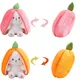Jouet en peluche Harvey Carrot Rabbit pour enfants sac créatif en peluche bébé câlin peluche au
