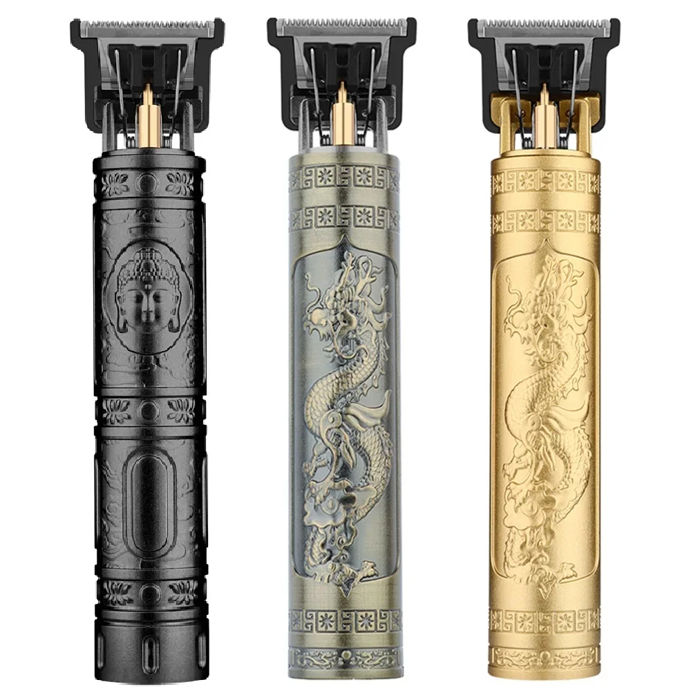 Professionelle Haar Trimmer Drahtlose Elektrische Haar Clipper Bart Rasierer Männer Haar Schneiden Maschine Barber Für Männer Haarschnitt Stil Image