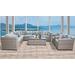 Florence 10 Piece Outdoor Wicker Patio Furniture Set 10a in Spa - TK Classics Florence-10A-Spa