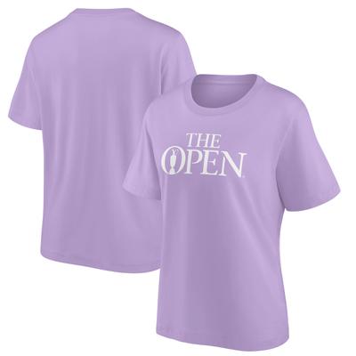 Übergroßes T-Shirt „The Open Wordmark Graphic“ – Lila Rose – Damen Image