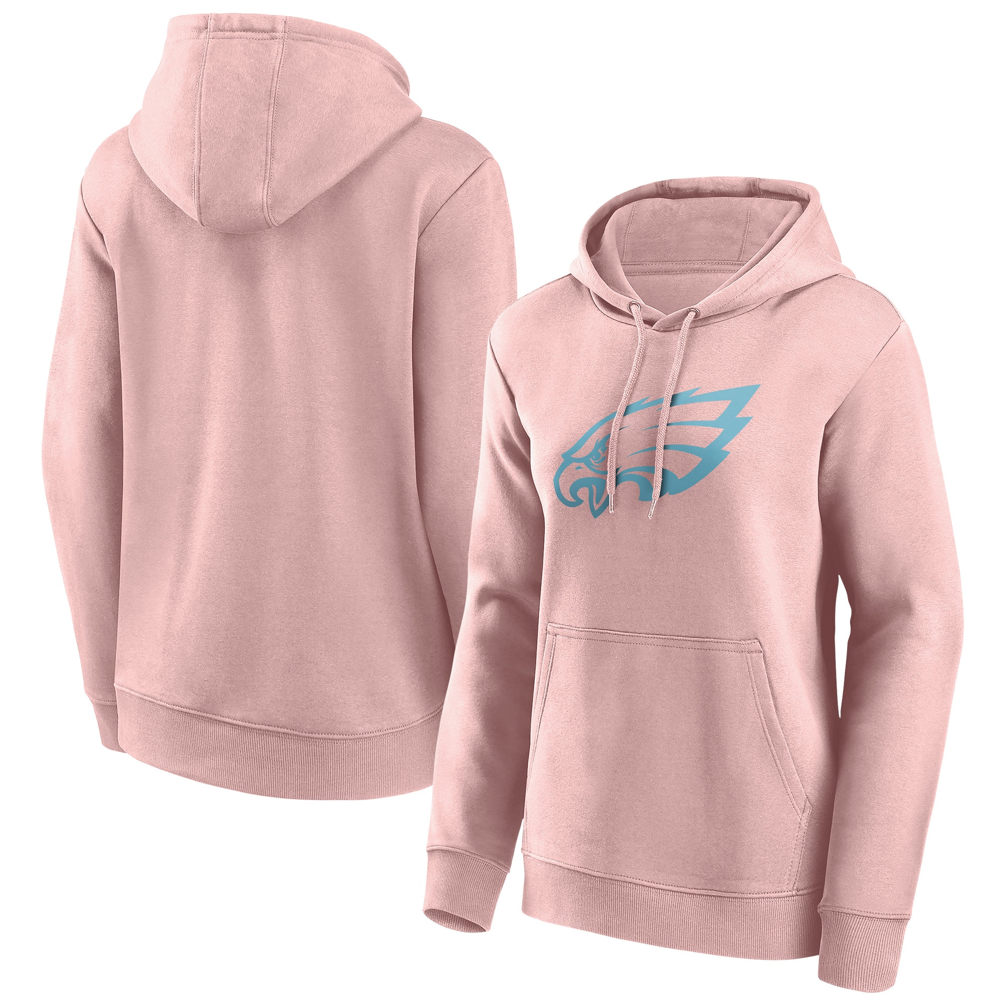 Philadelphia Eagles Hoodie mit modischem Farblogo - Damen Image