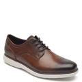 Rockport Garett Plain Toe - Mens 8 Brown Oxford W