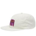 Fast Food Logo 6 Panel Cap - White - by Parra Hats