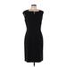 Talbots Casual Dress - Sheath: Black Solid Dresses - New - Women's Size 10