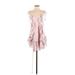 Here Comes the Sun Casual Dress - DropWaist: Pink Dresses - Women's Size Small