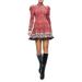 Alice + Olivia Elvira Smocked Long Sleeve Dress