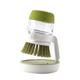 Multifunctional Pressing Cleaning Brush,Automatic Liquid Dispensing Sponge Dish Brush: Non-Stick Oil Kitchen Pot Scrubber with Built-in Detergent Dispenser for Effortless Cleaning