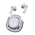 Tws Earbuds Wireless Sport Gaming Headsets Noise Reduction Earbuds Mic Headphones with LED Display Earphones Hifi Transparent Sport Earphones