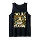 Wild About Reading Bücher Leser Liebhaber Tiere Leopard Tank Top