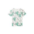 TOM TAILOR Jungen Kinder T-Shirt mit Dino-Muster, 34894 - Outlined Dino Allover, 92/98
