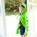 Magik Capped Hooded Baby Kids Dinosaur Bath Towel Wrap Toddler Bathrobe Cloak Cape